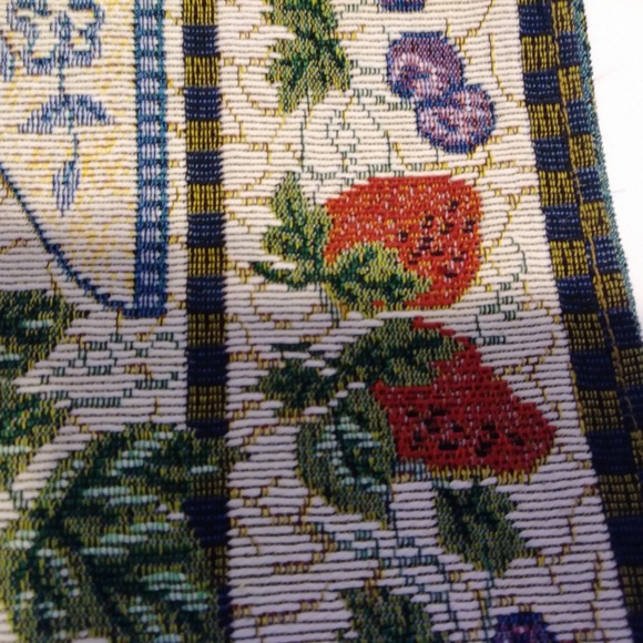 Table runner Fruit Tapestry - Picture 3 of 4